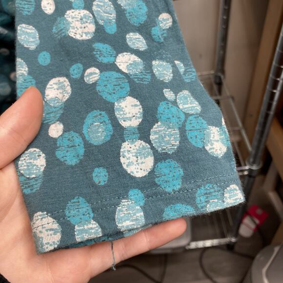 Coldwater Creek Women's Polka Dot Wrap Blouse Size 1X Boho Flowy Draped Trendy - Picture 9 of 11